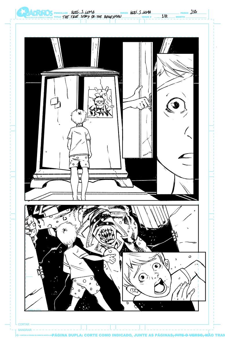 Bicho-papao-page-2 by Gabriel Santos