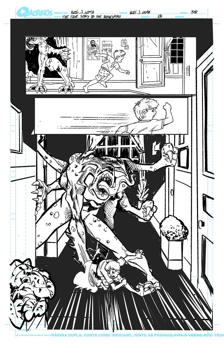 Bicho-papao-page-3 by Gabriel Santos