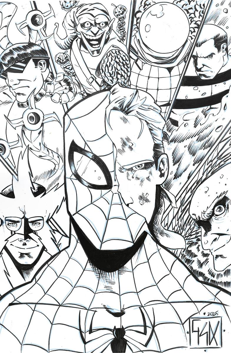 Spider-art por Gabriel Santos