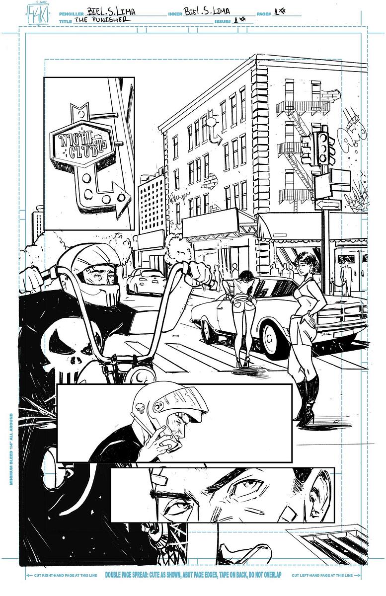 The-punisher-page-1 by Gabriel SDL