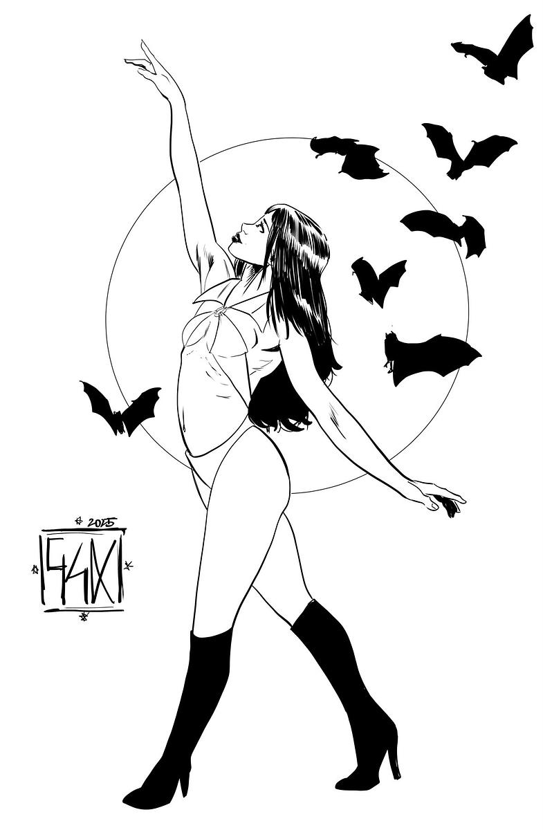 Vampirella por Gabriel SDL